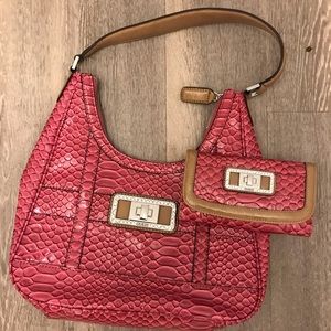 Pink Guess Purse & Wallet!